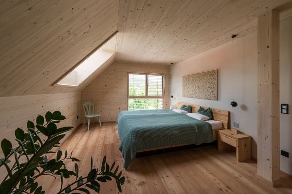 thoma holz100 EFH, thoma holz100 Haus, Schlafzimmer