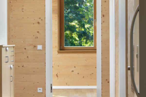 Thoma Holz100, Innenausbau, Holzwände