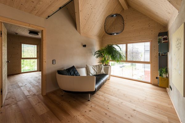 massivholzbau, massivholz, thoma holz100, neubau, einfamilienhaus, efh