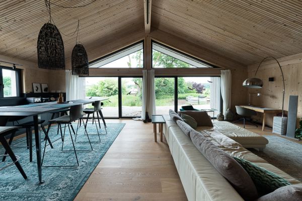 massivholzbau, massivholz, thoma holz100, neubau, einfamilienhaus, efh, thoma holz100 wohnraum